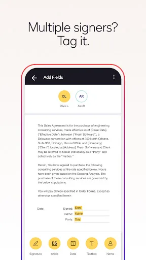 Docusign - Upload & Sign Docs screenshot 5