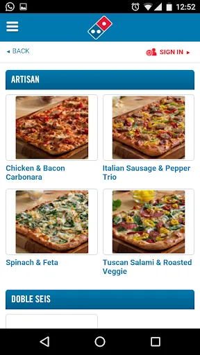 Domino’s Pizza Caribbean screenshot 2