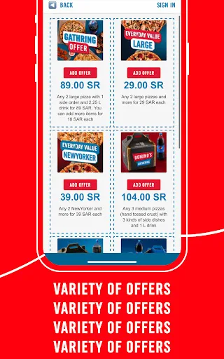 Domino's MENA screenshot 4
