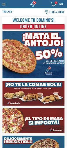 Domino's Venezuela screenshot 1