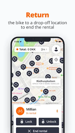 Donkey Republic Bike share screenshot 4
