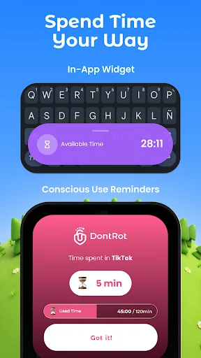 DontRot - Steps to Screen Time screenshot 3
