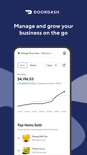 DoorDash - Business Manager screenshot 1