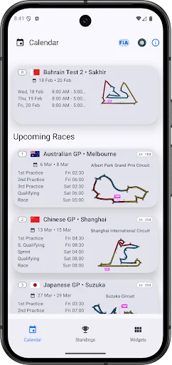 SpeedTrack Widgets screenshot 2