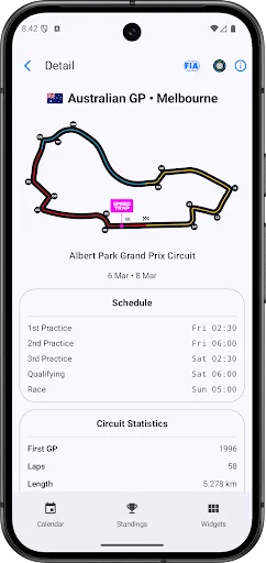 SpeedTrack Widgets screenshot 3