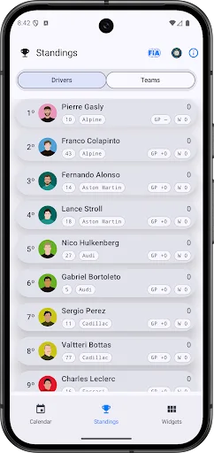 SpeedTrack Widgets screenshot 4