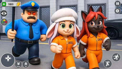 Prison Run: 3D Obby Parkour screenshot 5