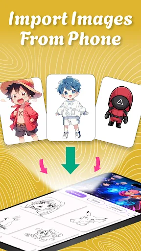 Draw Anime Sketch : AR Drawing screenshot 2