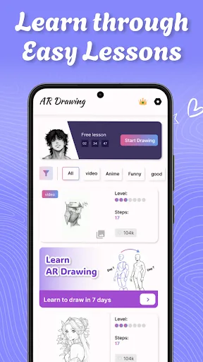 Draw Anime Sketch : AR Drawing screenshot 5