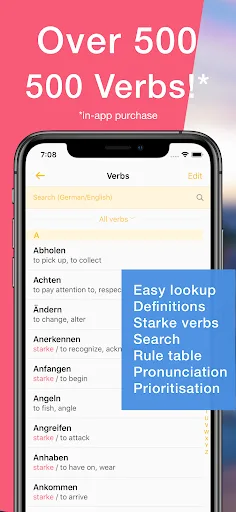 Conjuu - German Conjugation screenshot 3