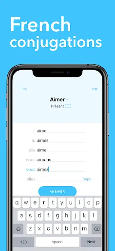 Conjuu - French Conjugation screenshot 1