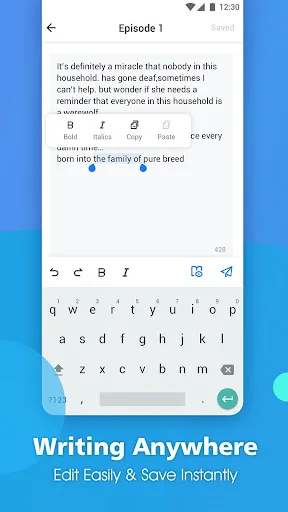 Stary Writing-write and earn screenshot 3