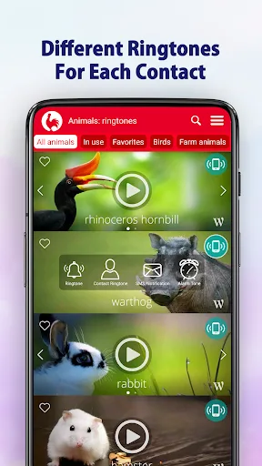 Animal Ringtones screenshot 5