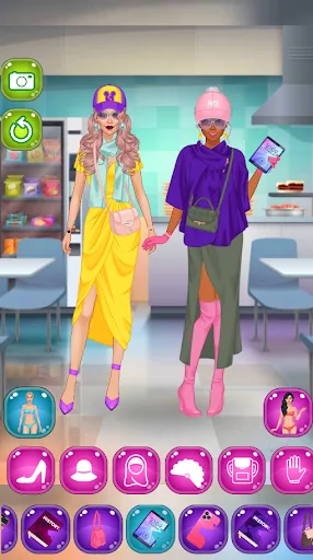 High School BFF Dress up screenshot 5