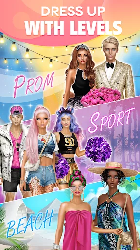 Couple Dress Up－Fashion Levels screenshot 3