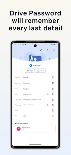DrivePassword Password Manager screenshot 3