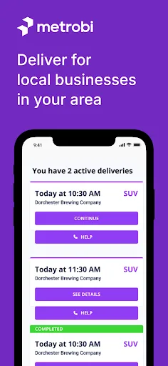 Metrobi Driver screenshot 1