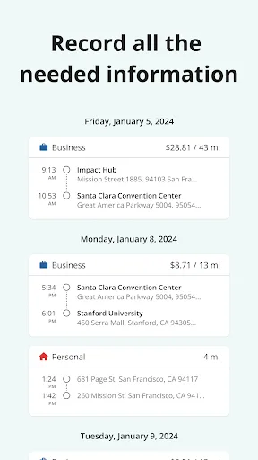 Mileage Tracker by Driversnote screenshot 4
