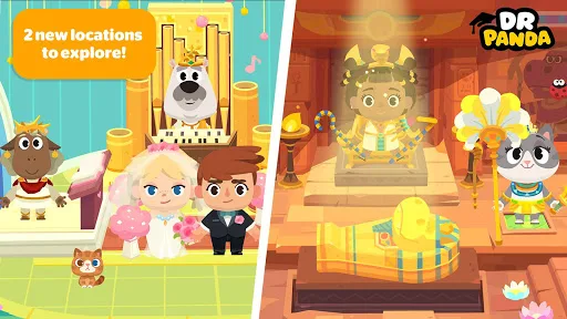 Dr. Panda Town: Vacation screenshot 1