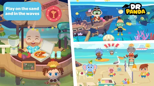 Dr. Panda Town: Vacation screenshot 5