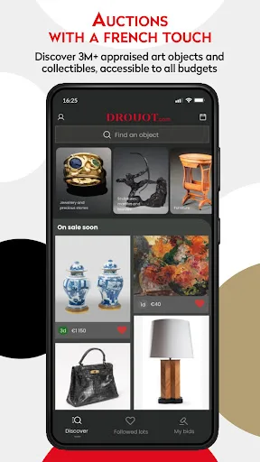 Drouot.com - Live Auctions screenshot 1