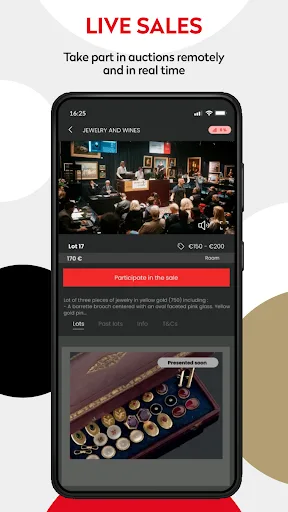 Drouot.com - Live Auctions screenshot 2