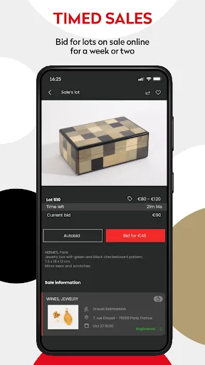Drouot.com - Live Auctions screenshot 3