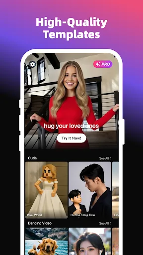 PixMagic: AI Video Generator screenshot 1