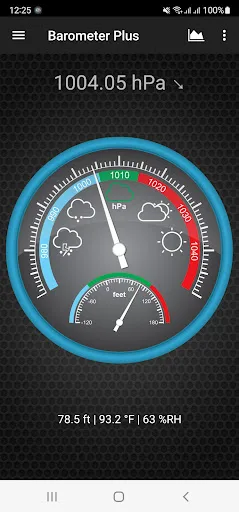 Barometer Plus - Altimeter screenshot 1