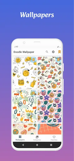 Doodle Wallpaper screenshot 1