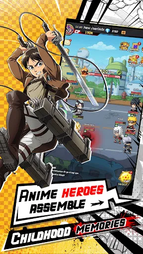 Anime Clash: Assemble screenshot 1
