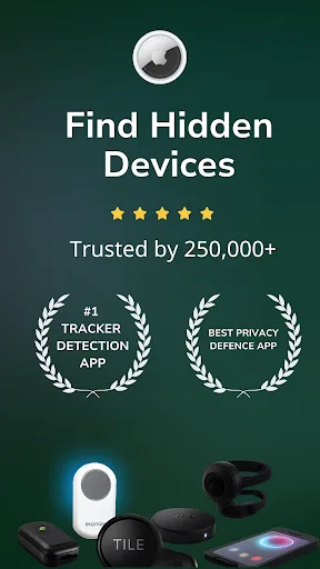 Tracker Detect: AirTag Scanner screenshot 1