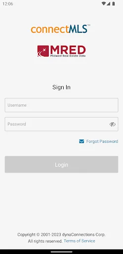 connectMLS MRED screenshot 2