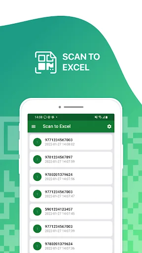 Scan to Excel - QR & Barcode screenshot 1