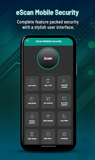 eScan Mobile Security screenshot 1