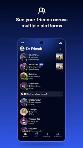 EA Connect screenshot 1