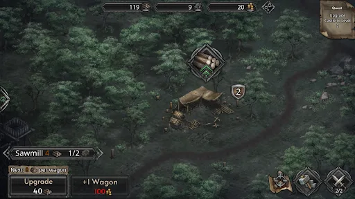 Champions of Avan - Idle RTS screenshot 1