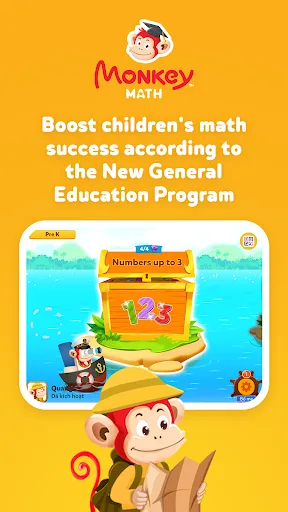 Monkey Math: Kids math games screenshot 1