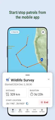 EarthRanger screenshot 1