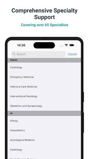 Medical and surgical logbook screenshot 5