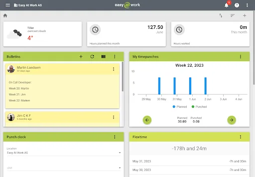 easy@work screenshot 4