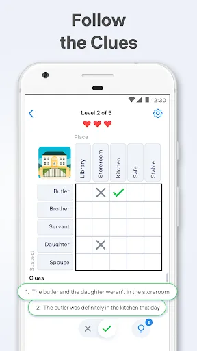 Logic Puzzles - Brain Riddles screenshot 2