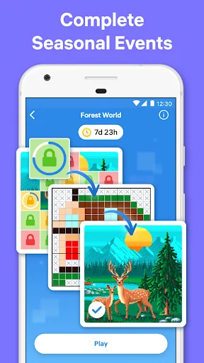 Nonogram Color - Logic Puzzle screenshot 3