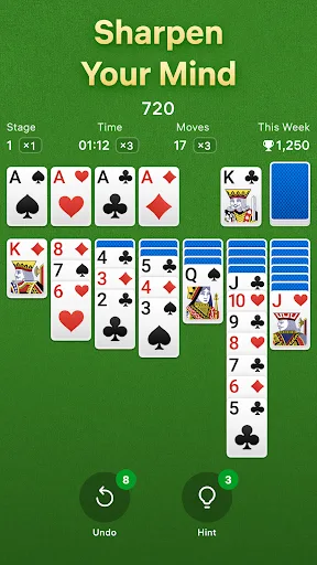 Пасьянс Косынка screenshot 1