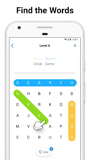 Word Search - crossword puzzle screenshot 1