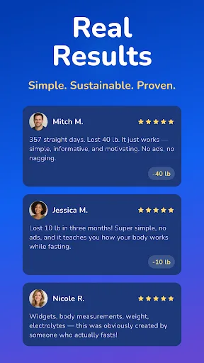 Easy Fast Intermittent Fasting screenshot 3