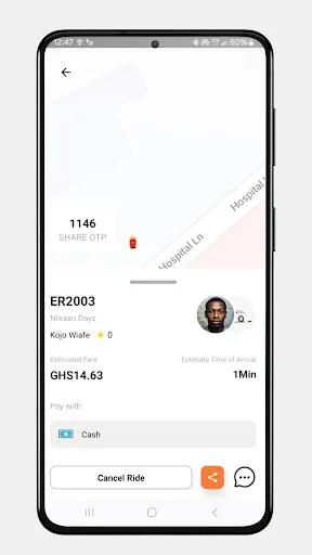 EasyRide - Request a Ride screenshot 4