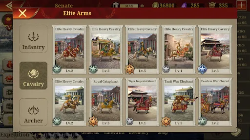 Great Conqueror: Rome War Game screenshot 5