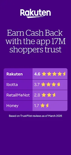 Rakuten: Cash Back and Deals screenshot 1