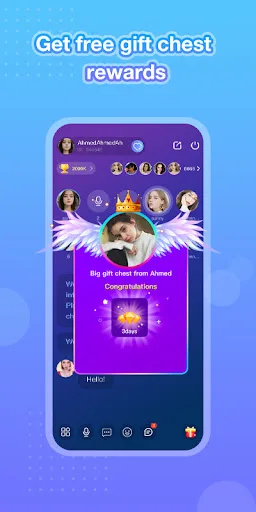 E Chat-Group Voice Chat Rooms screenshot 4